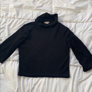 Black turtle neck